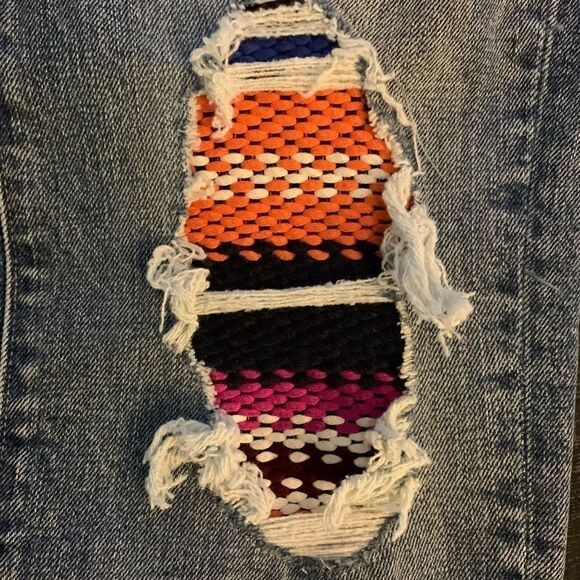 Levi’s Made &Crafted Pin Dot Patch Boyfriend Jeans - Picture 4 of 4